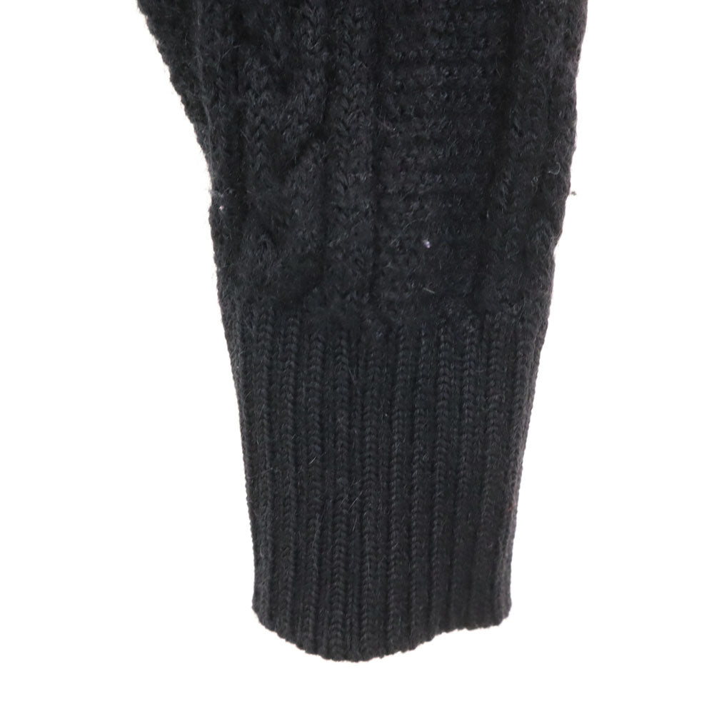 イヴサンローラン 90s ウール オールド 長袖 セーター L ブラック YVES SAINT LAURENT tricots ニット メンズ