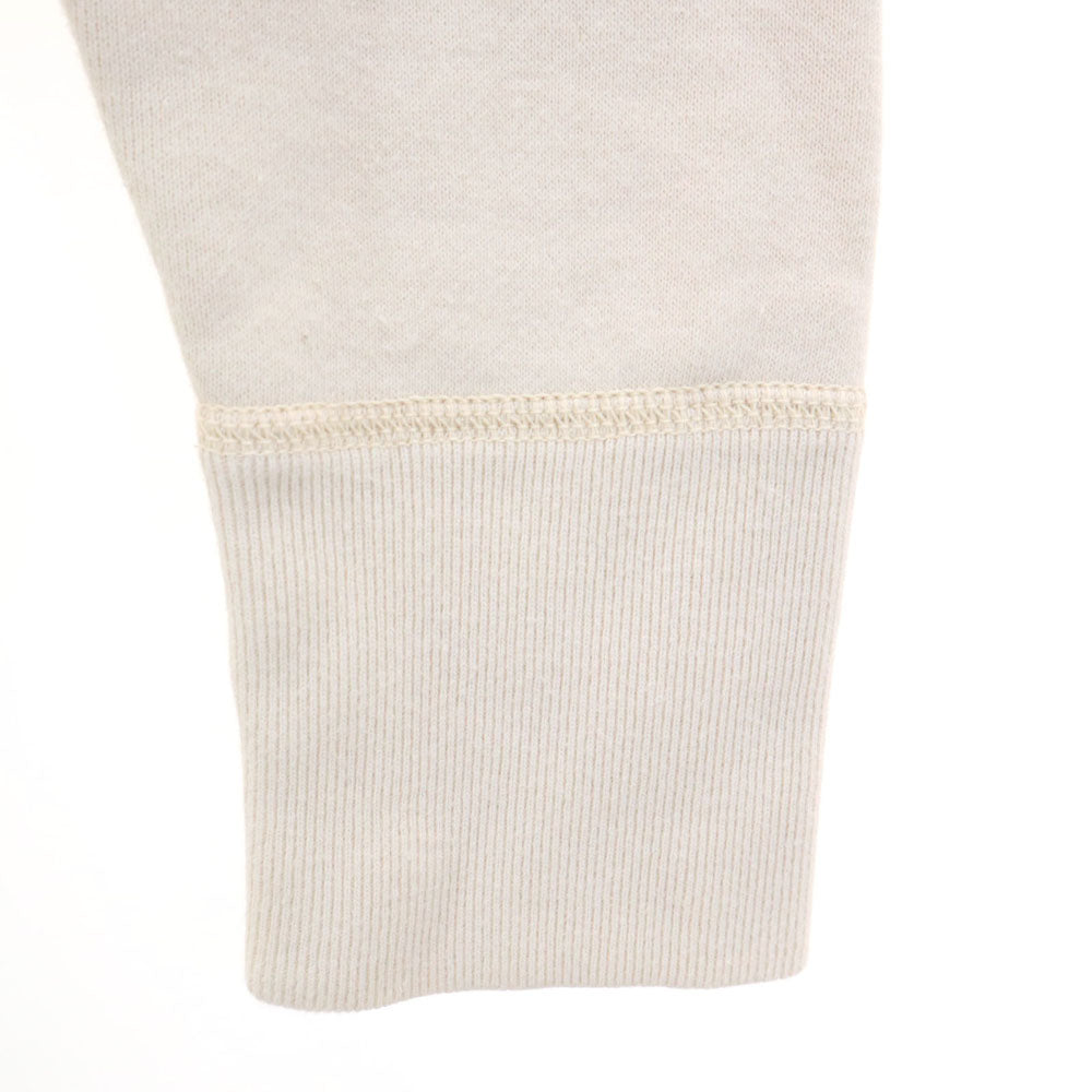 リアル マッコイズ 日本製 長袖 スウェット トレーナー M アイボリー系 REAL McCOY'S 裏起毛 レディース