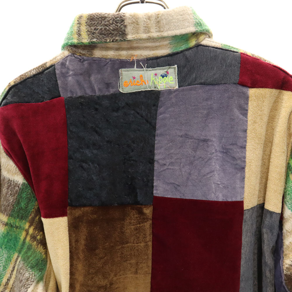 MONTGOMERY WARD モンゴメリーワード 70s ヴィンテージ チェック柄 長袖 CPO シャツ L ベージュ 他 メンズ