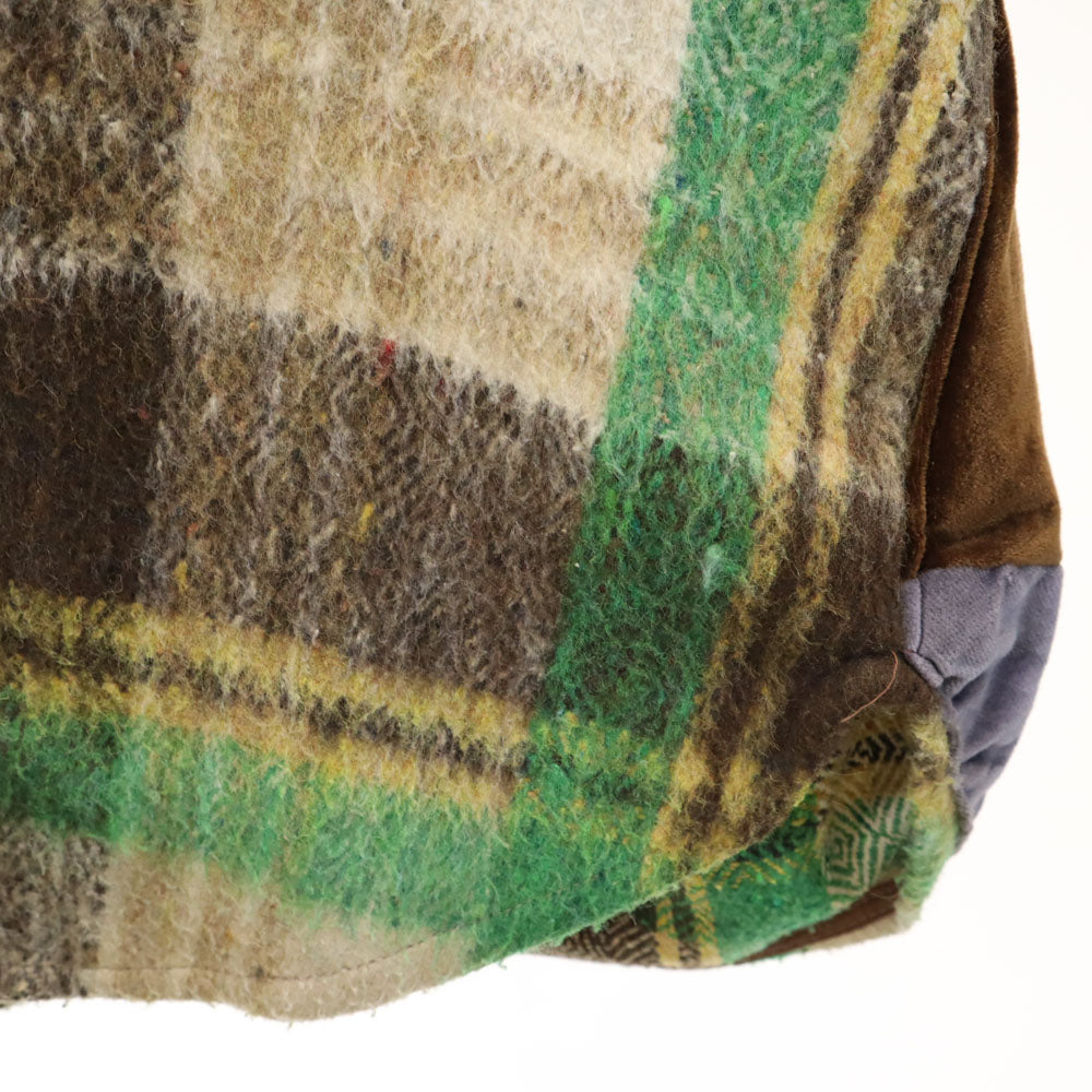 MONTGOMERY WARD モンゴメリーワード 70s ヴィンテージ チェック柄 長袖 CPO シャツ L ベージュ 他 メンズ