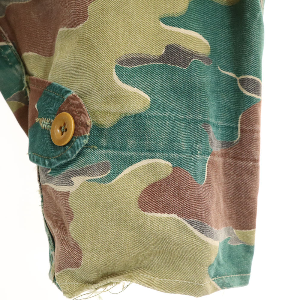 Belgium Army ベルギー軍 50s ヴィンテージ デニソンスモッグ カモフラ柄 デニソンスモック ジャケット カーキ 迷彩 ユーロミリタリー メンズ