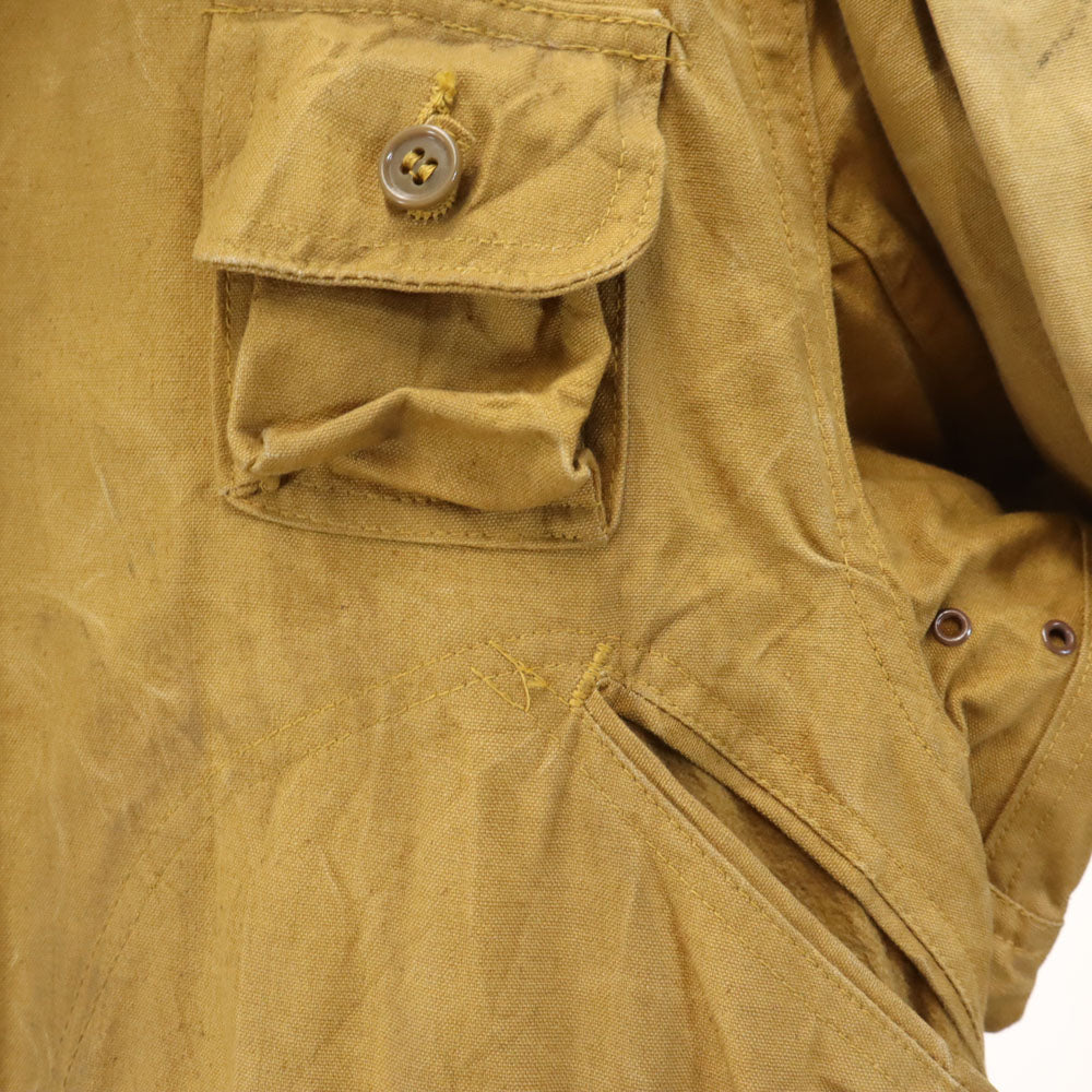 BLUE BILL BY RED HEAD 70s ヴィンテージ 長袖 ハンティングジャケット ブラウン系 ダック地 メンズ