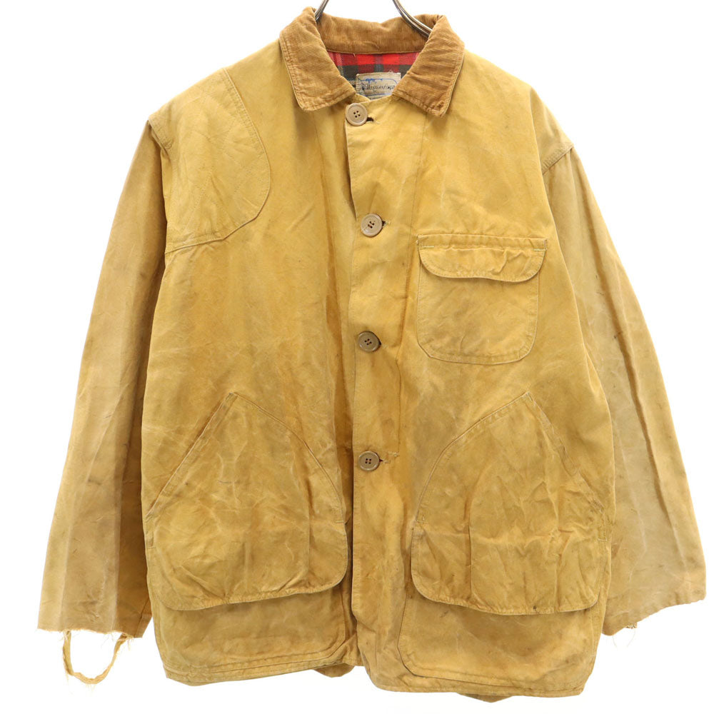 WESTERNFIELD 60s ヴィンテージ 長袖 ハンティングジャケット ブラウン系 ダック地 メンズ