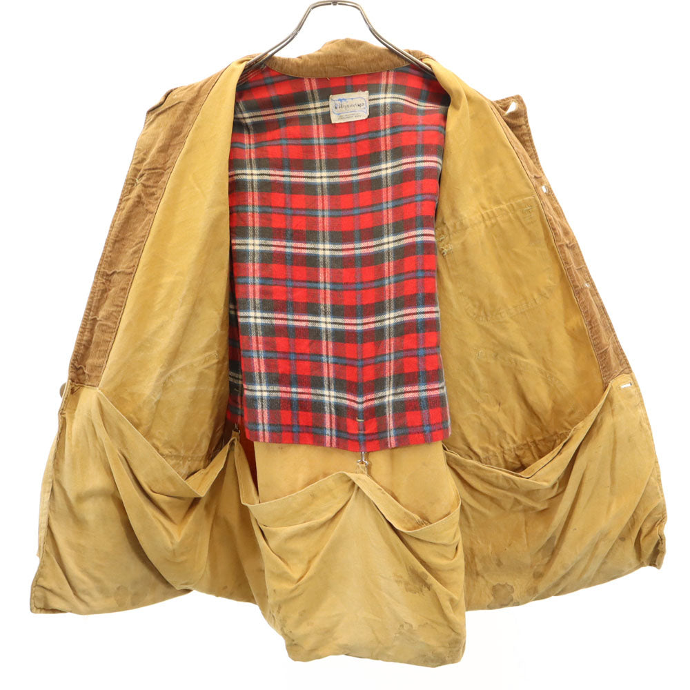 WESTERNFIELD 60s ヴィンテージ 長袖 ハンティングジャケット ブラウン系 ダック地 メンズ