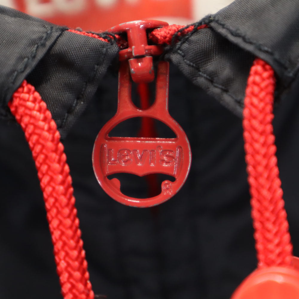 Levi's リーバイス 90s オールド 長袖 ナイロンジャケット M ブラック系 メンズ