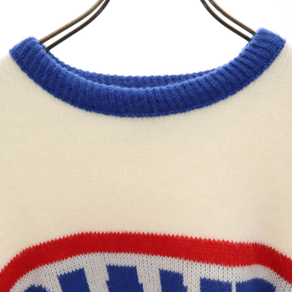 NFL エヌエフエル 90s USA製 オールド ニューヨーク・ジャイアンツ 長袖 セーター M ホワイト ニット Giants メンズ