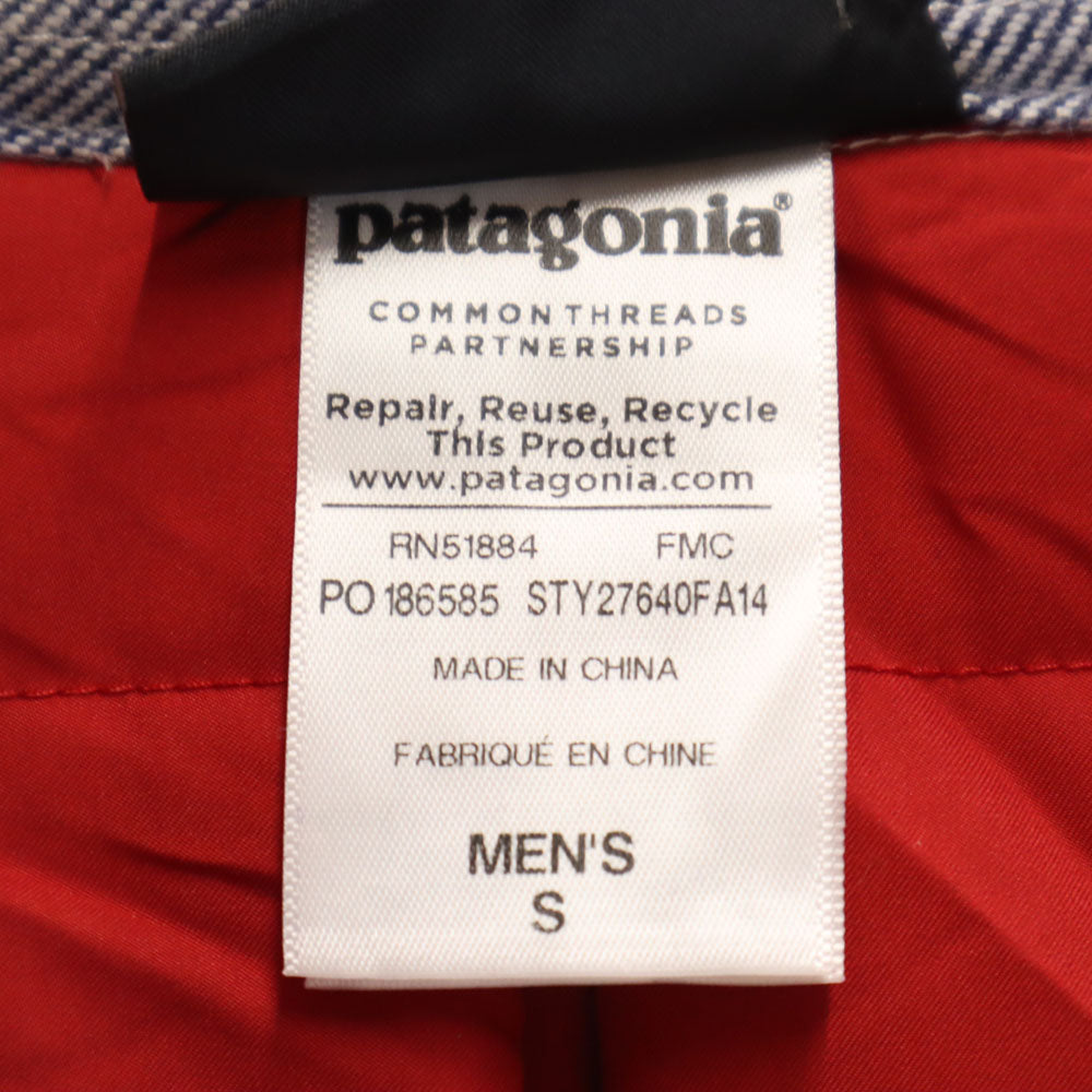 パタゴニア アウトドア 27640FA14 インサレーテッド フィヨルド フランネル ジャケット S ネイビー 他 patagonia メンズ