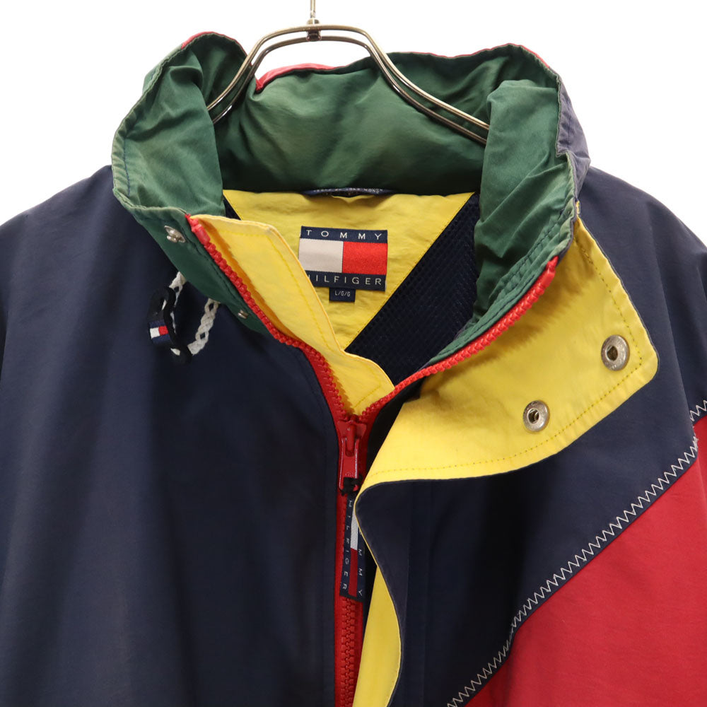 TOMMY HILFIGER トミーヒルフィガー 90s オールド フラッグタグ セーリング ジャケット L ネイビー 他 メンズ