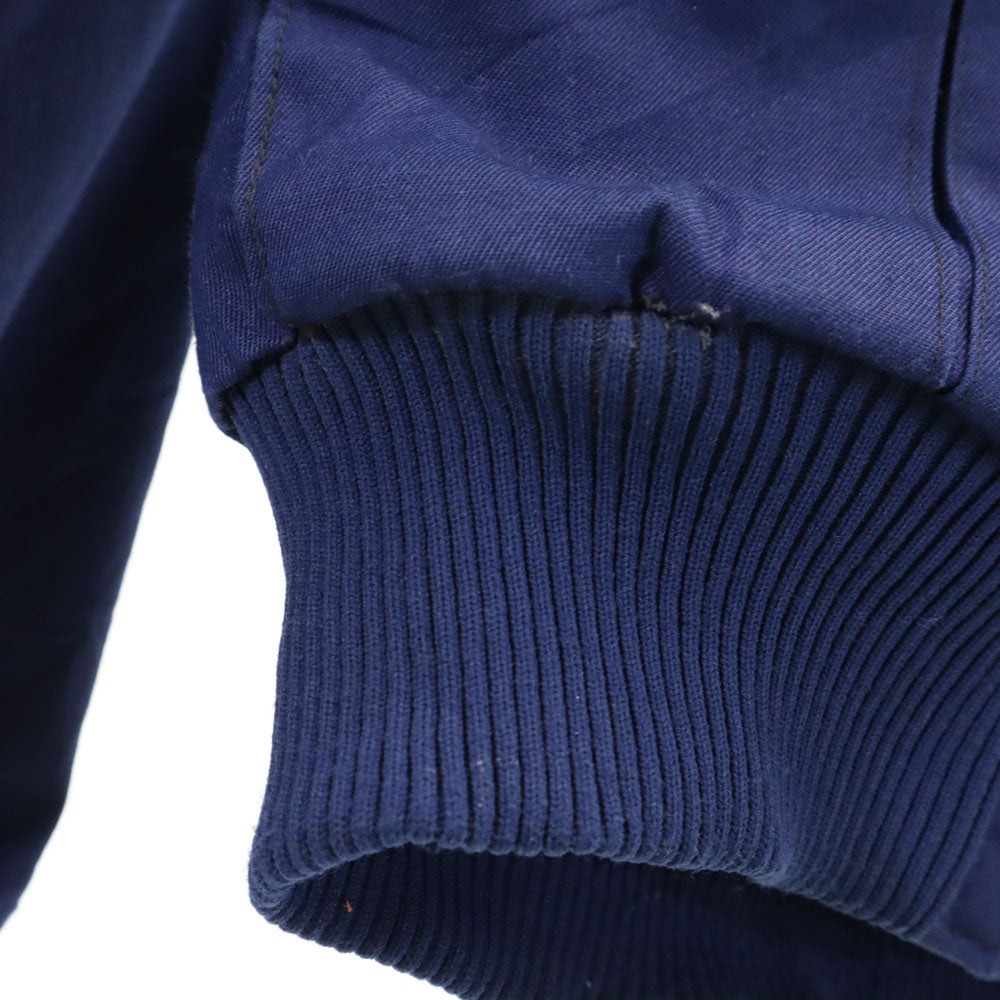 インフィッシャーマン 90s USA製 オールド 長袖 ジップジャケット S ネイビー系 メンズ