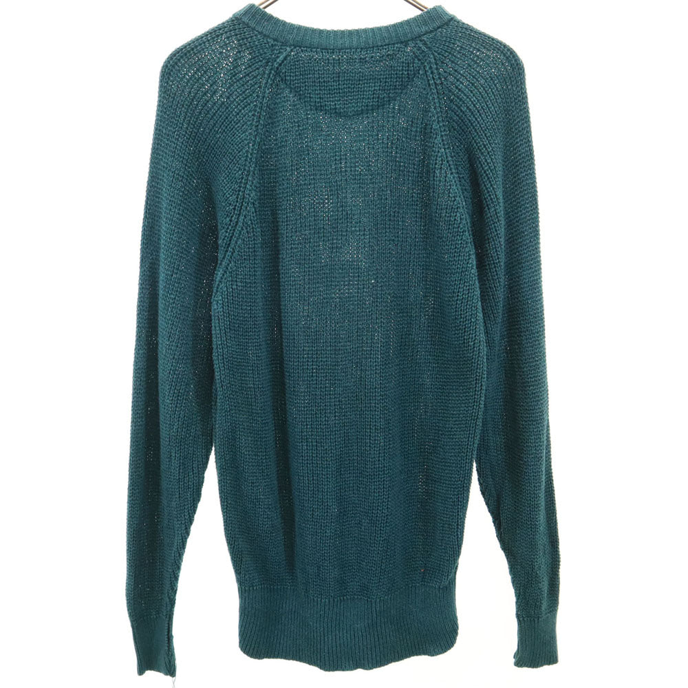 ISSEY MIYAKE イッセイミヤケ 70s ヴィンテージ 長袖 リネンニット セーター グリーン系 メンズ