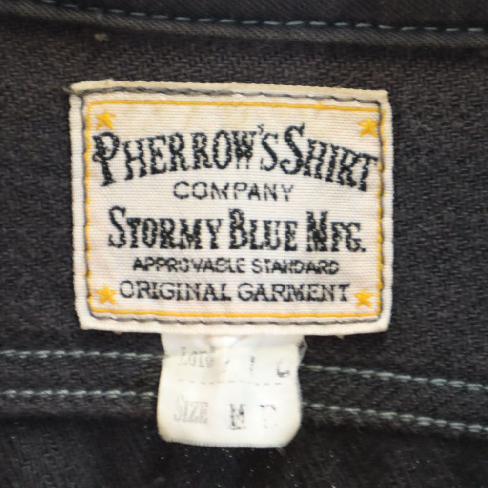 フェローズ 長袖 シャツ M グレー系 Pherrow's メンズ