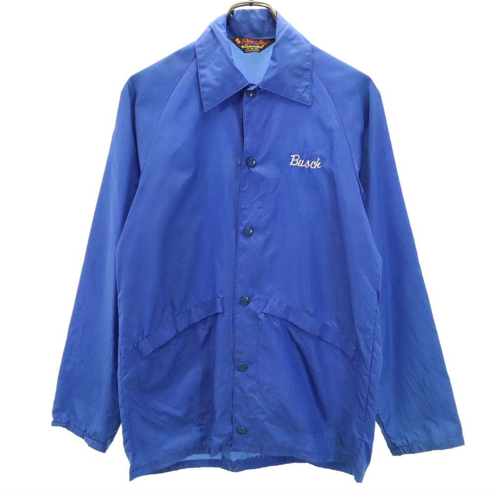 Pla-Jac プラジャック 80s USA製 ヴィンテージ コーチジャケット S ブルー メンズ