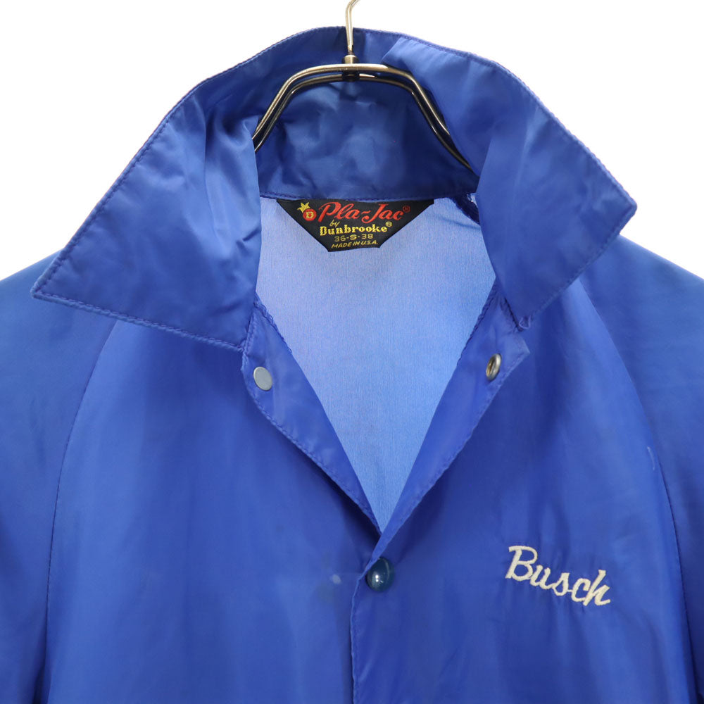Pla-Jac プラジャック 80s USA製 ヴィンテージ コーチジャケット S ブルー メンズ
