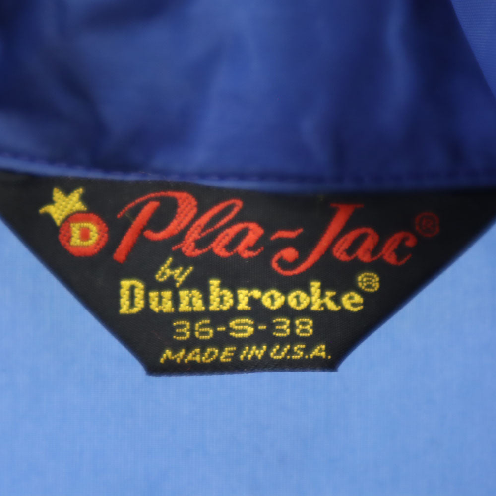 Pla-Jac プラジャック 80s USA製 ヴィンテージ コーチジャケット S ブルー メンズ