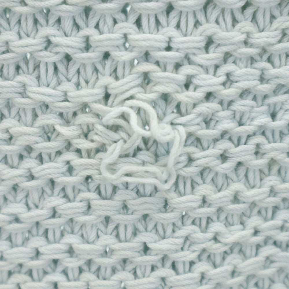 シーケーカルバンクライン 半袖 ローゲージ ニット M ライトブルー CK CALVIN KLEIN フレンチスリーブ レディース