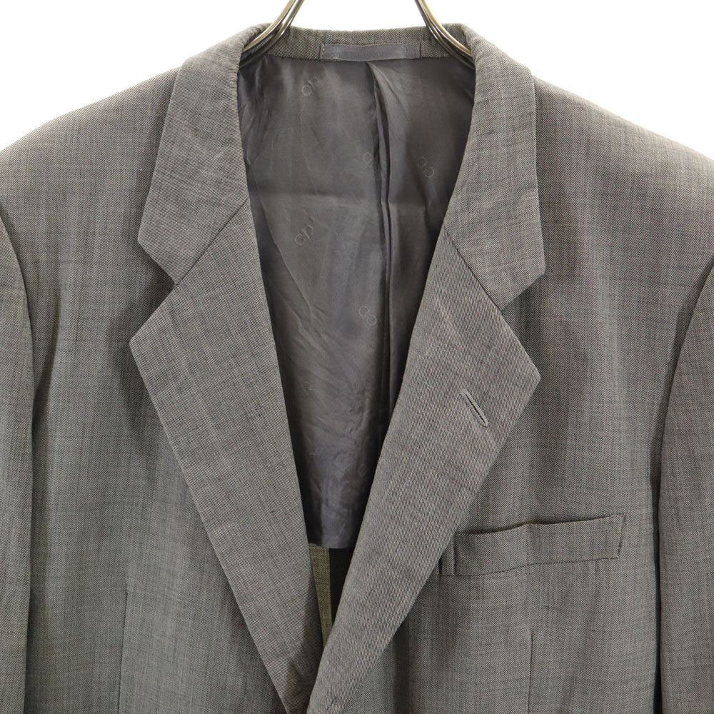 Christian Dior クリスチャンディオール 90s ウール オールド テーラードジャケット グレー MONSIEUR メンズ