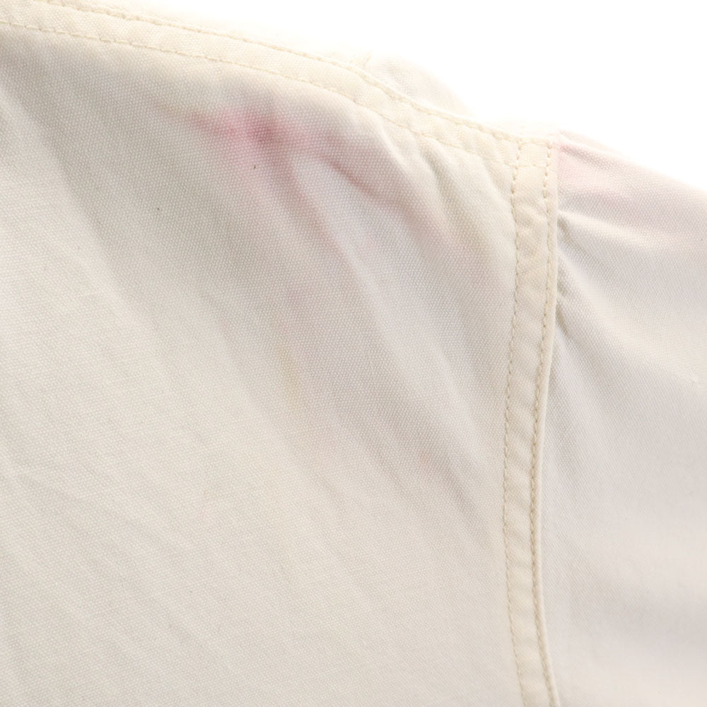 LANDS' END ランズエンド 90s オールド 長袖 ジャケット S ホワイト系 裏チェック レディース