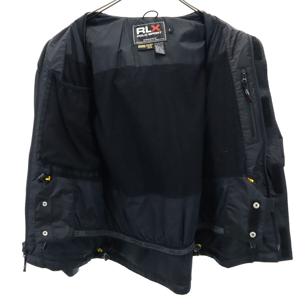アールエルエックス ポロスポーツ ラルフローレン スキー ゴアテックス ジャケット S ブラック リップストップ GORE-TEX レディース