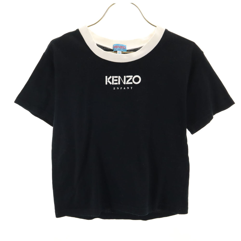 ケンゾー 半袖 Tシャツ 130 ブラック KENZO ENFANT キッズ