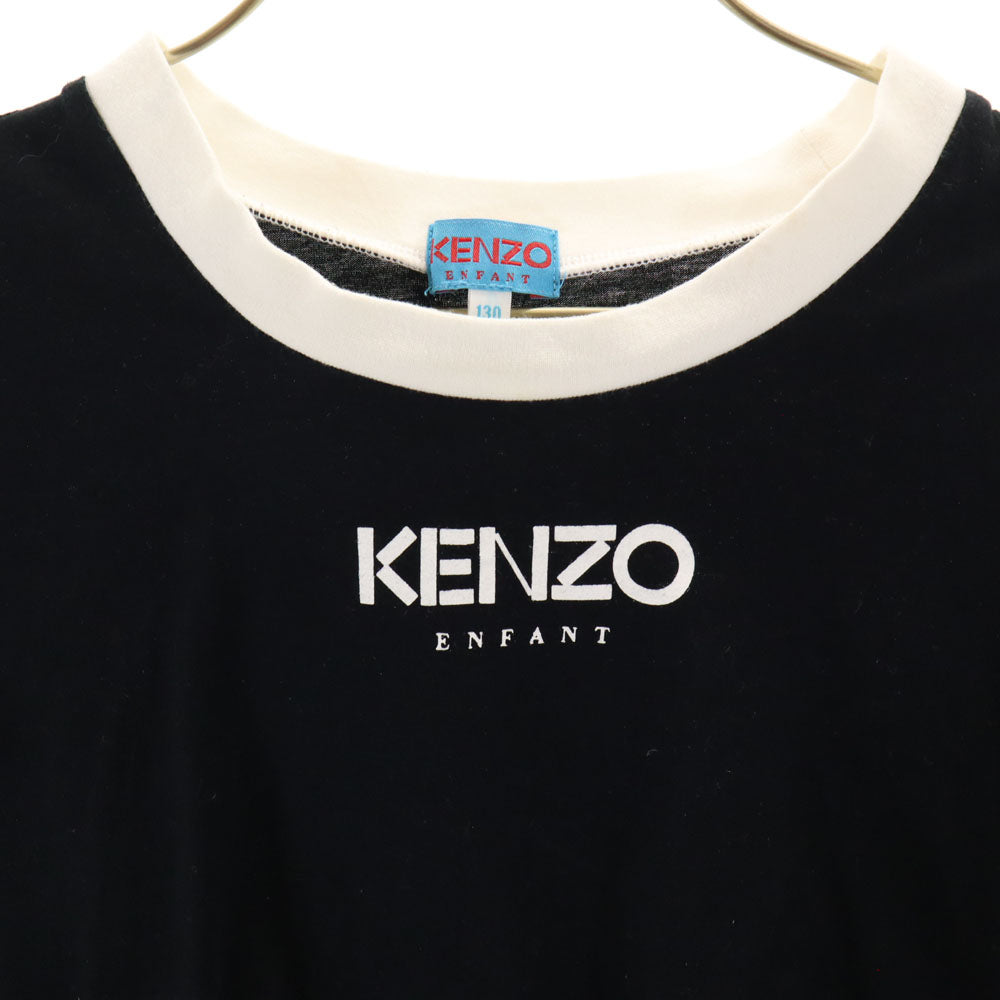 ケンゾー 半袖 Tシャツ 130 ブラック KENZO ENFANT キッズ