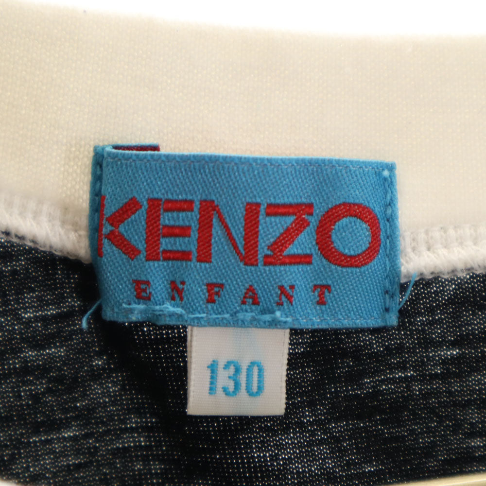 ケンゾー 半袖 Tシャツ 130 ブラック KENZO ENFANT キッズ