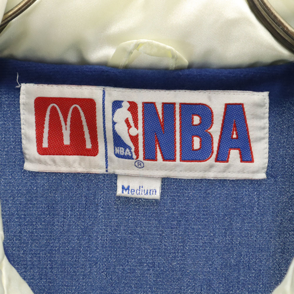 NBA 90s × マクドナルド オールド コーチジャケット M アイボリー NBA × McDonald バスケットボール メンズ