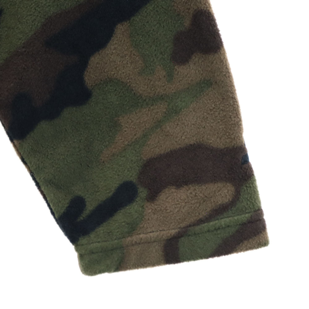 STARTER スターター 90s オールド カモフラ柄 長袖 ハーフジップ フリースジャケット L カーキ プルオーバー 迷彩 メンズ