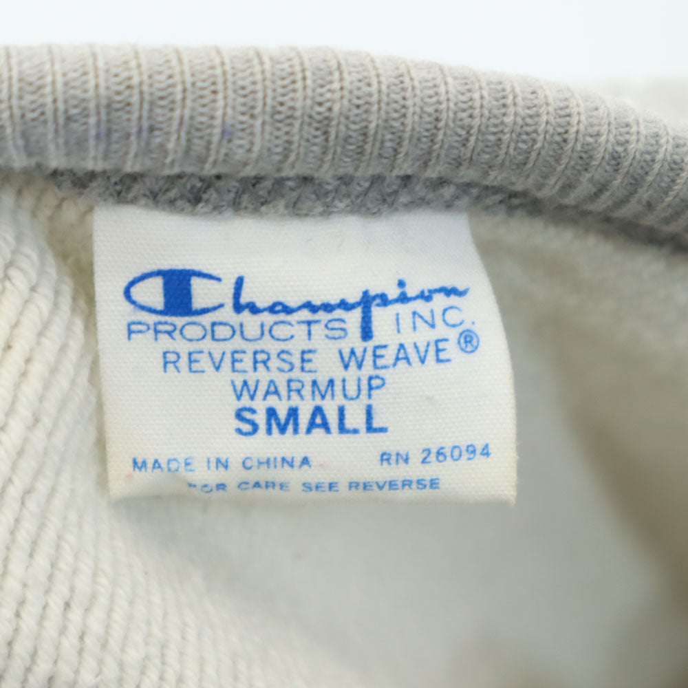 Champion チャンピオン ビームス別注 青単 復刻 ドット柄 長袖 リバースウィーブ スウェットパーカー S グレー ｘ BEAMS レディース