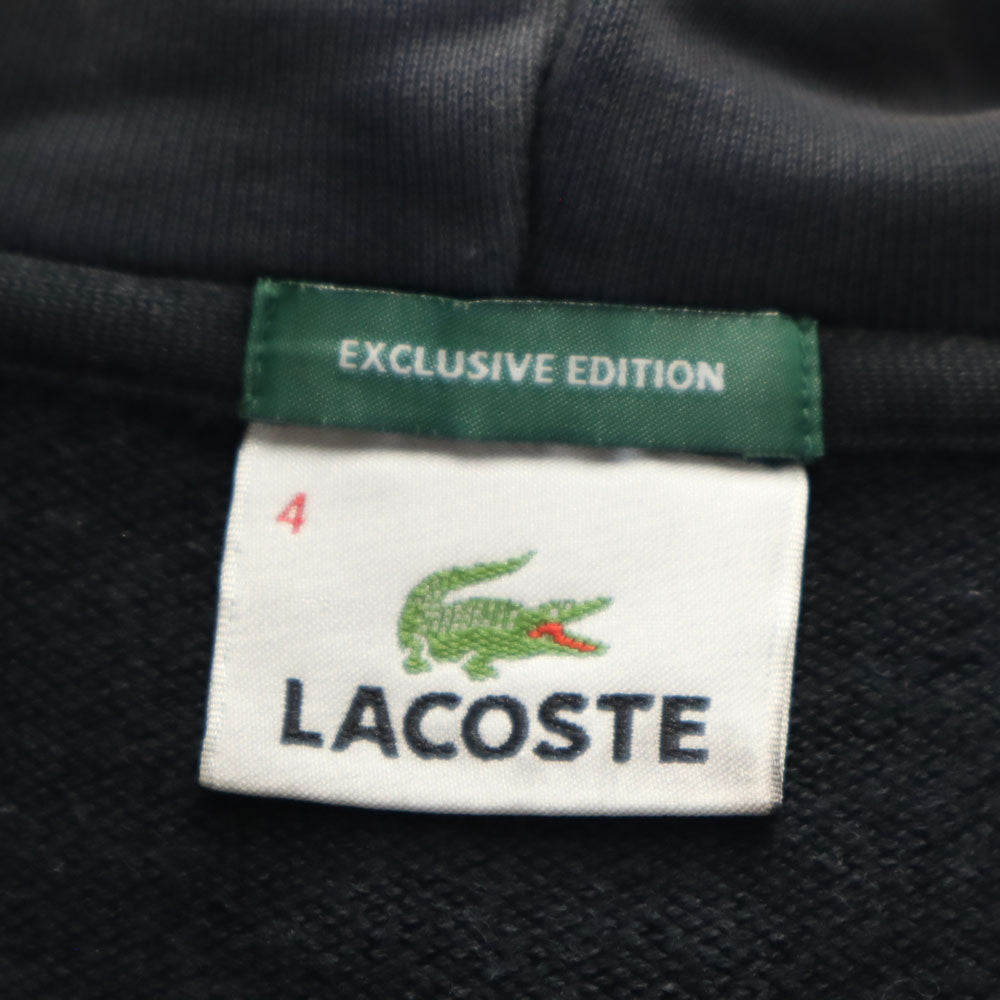 ラコステ 長袖 スウェット ジップパーカー 4 ネイビー LACOSTE メンズ