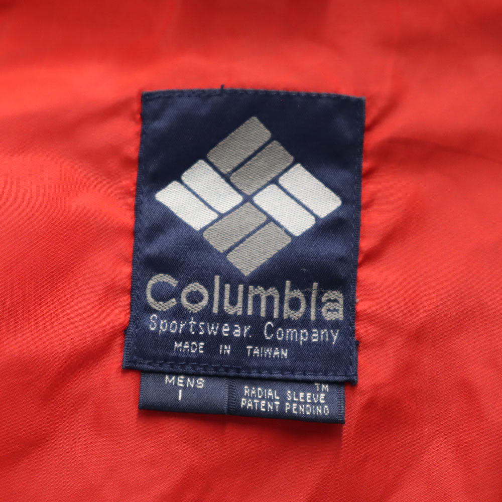 Columbia コロンビア 80s 紺タグ ヴィンテージ 長袖 ダブルジップ アウトドアジャケット ネイビー系 メンズ