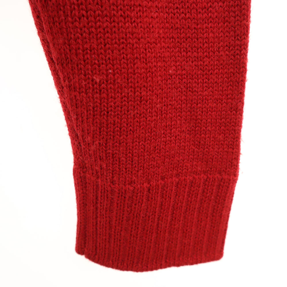 RRL ダブルアールエル 90s オールド 初期タグ 赤3星 長袖 セーター M レッド RALPH LAUREN ニット メンズ