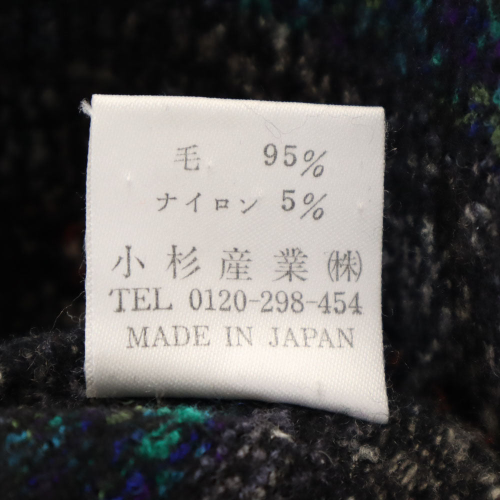 KENZO GOLF ケンゾーゴルフ 90s 日本製 オールド 長袖 セーター 3 ブラック 他 ニット メンズ