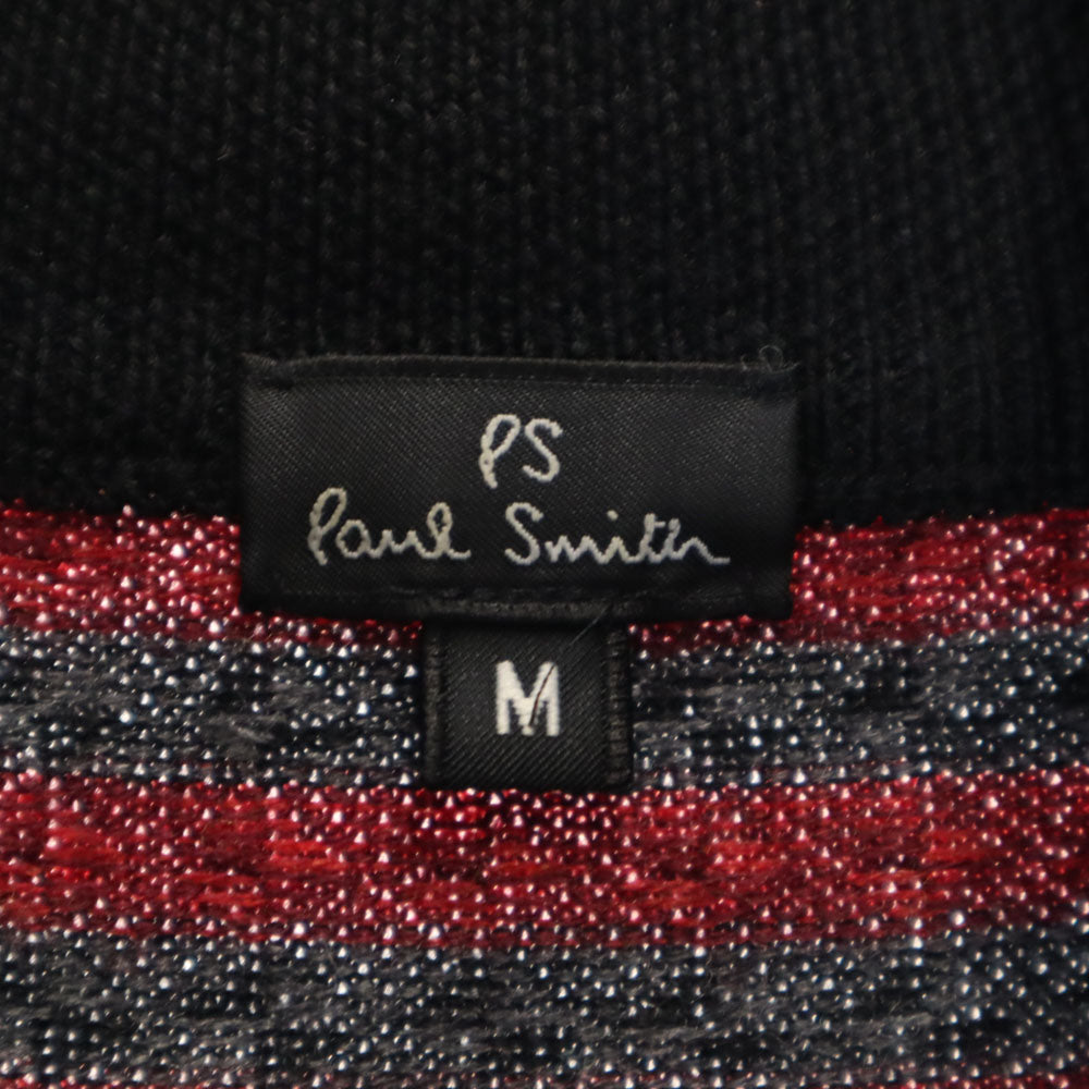 PS Paul Smith ピーエスポールスミス ニットジャケット M ブラック 他 ブルゾン メンズ