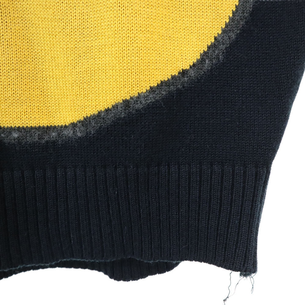 ルーニー・テューンズ ダフィーダック 長袖 セーター 濃紺 ニット メンズ