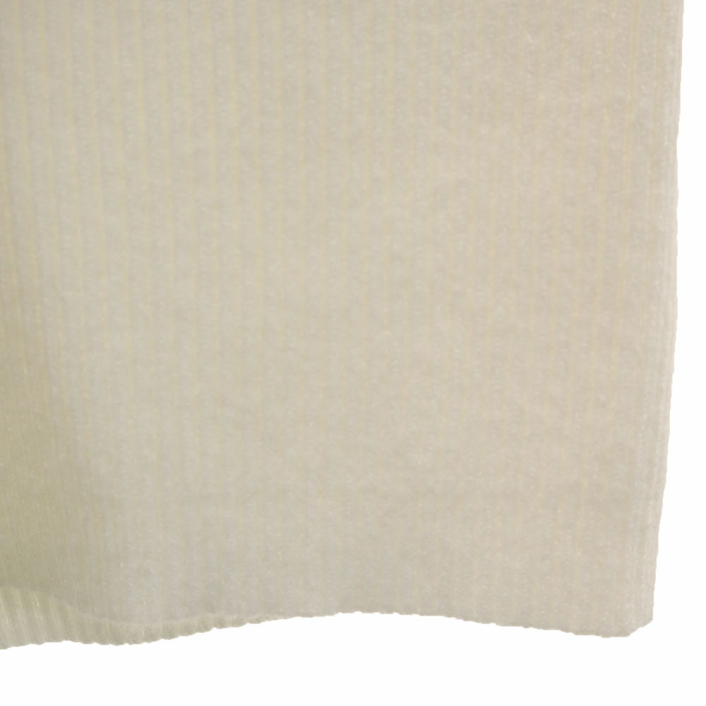 AMERI UNDRESSED アメリ 長袖 モックネック セーター F ホワイト リブニット レディース