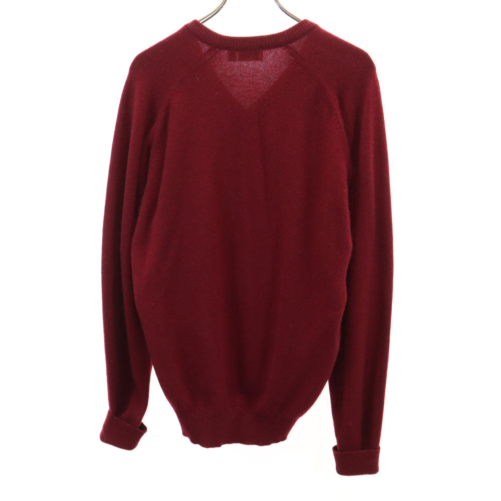 グレンアレイ 80s アイルランド製 カシミヤ100％ ヴィンテージ 長袖 V