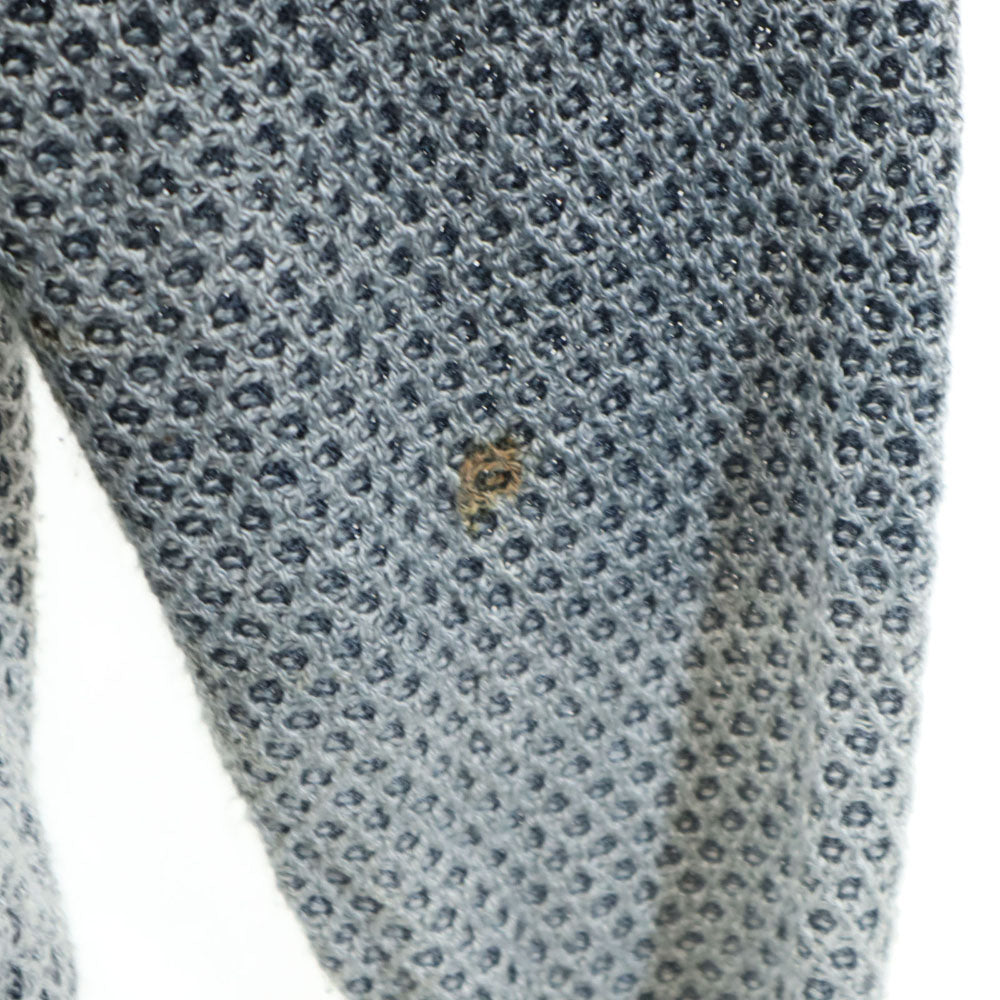 santa fe サンタフェ 90s 日本製 リネンブレンド オールド 長袖 セーター 4 グレー系 メンズ