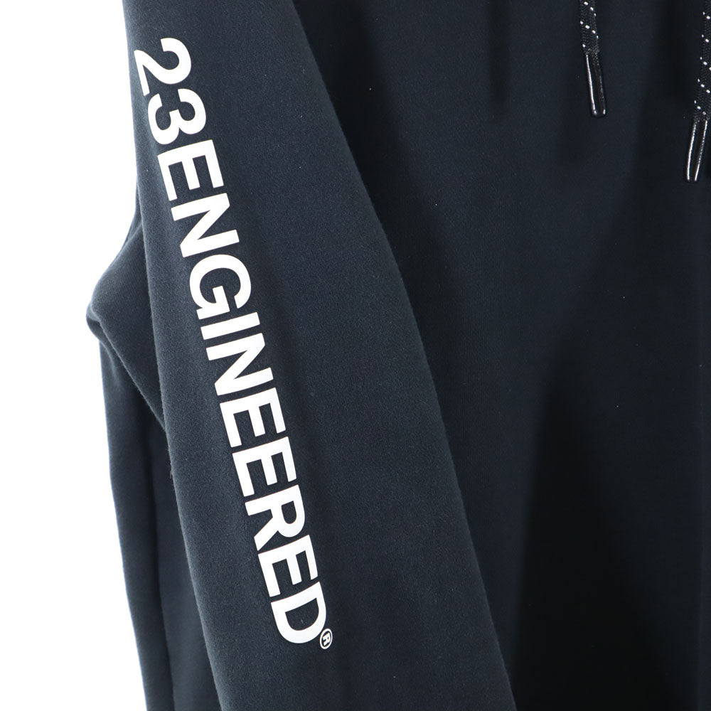 エアジョーダン ナイキ 長袖 スウェットパーカー S ネイビー AIR JORDAN 裏起毛 メンズ