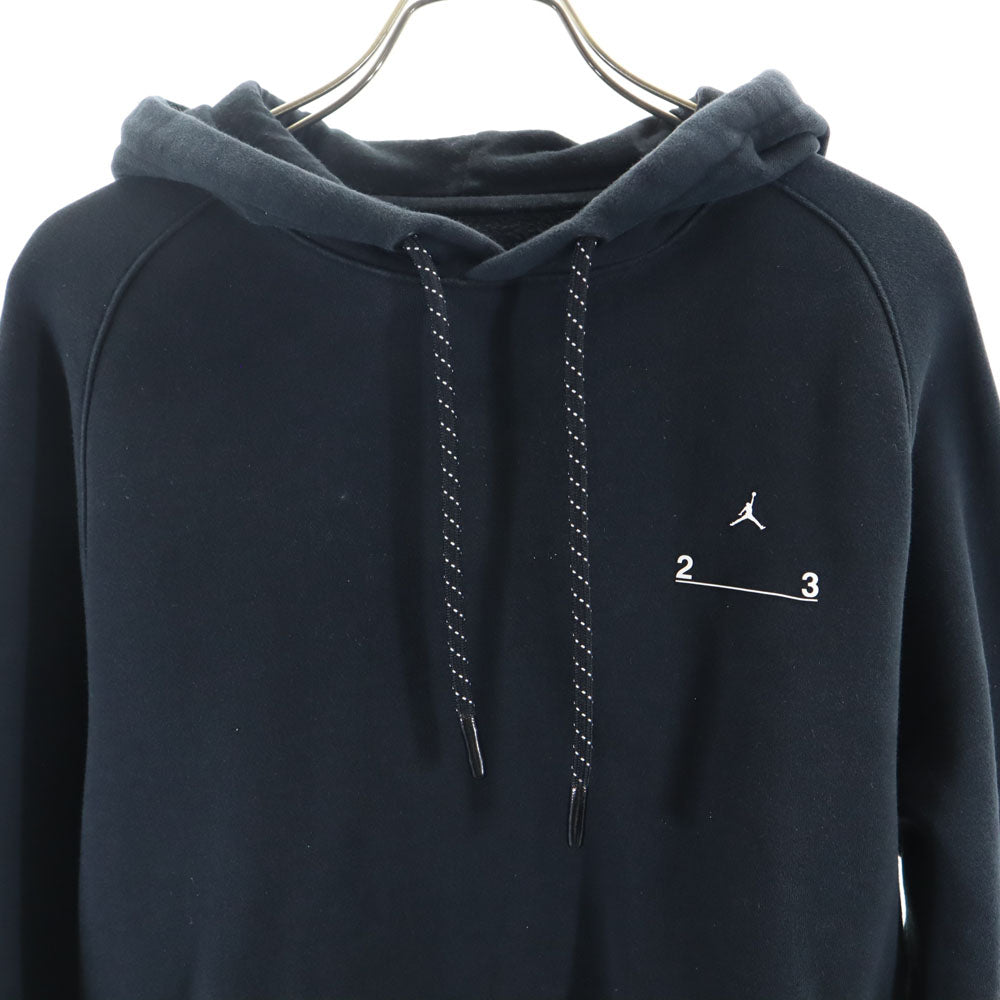 エアジョーダン ナイキ 長袖 スウェットパーカー S ネイビー AIR JORDAN 裏起毛 メンズ