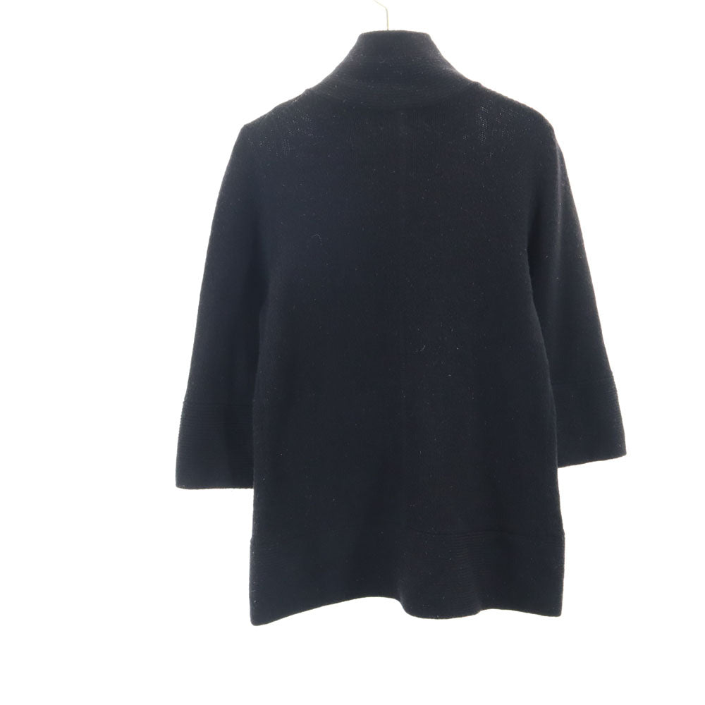 patagonia パタゴニア アウトドア 50370F0 7分袖 ニットカーディガン XS ブラック レディース