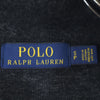 ポロラルフローレン 長袖 ハーフジップ ニット S チャコールグレー POLO RALPH LAUREN セーター メンズ