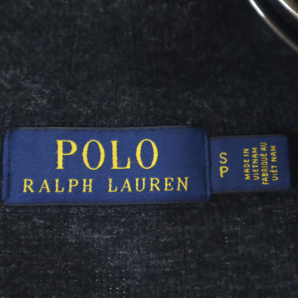 ポロラルフローレン 長袖 ハーフジップ ニット S チャコールグレー POLO RALPH LAUREN セーター メンズ