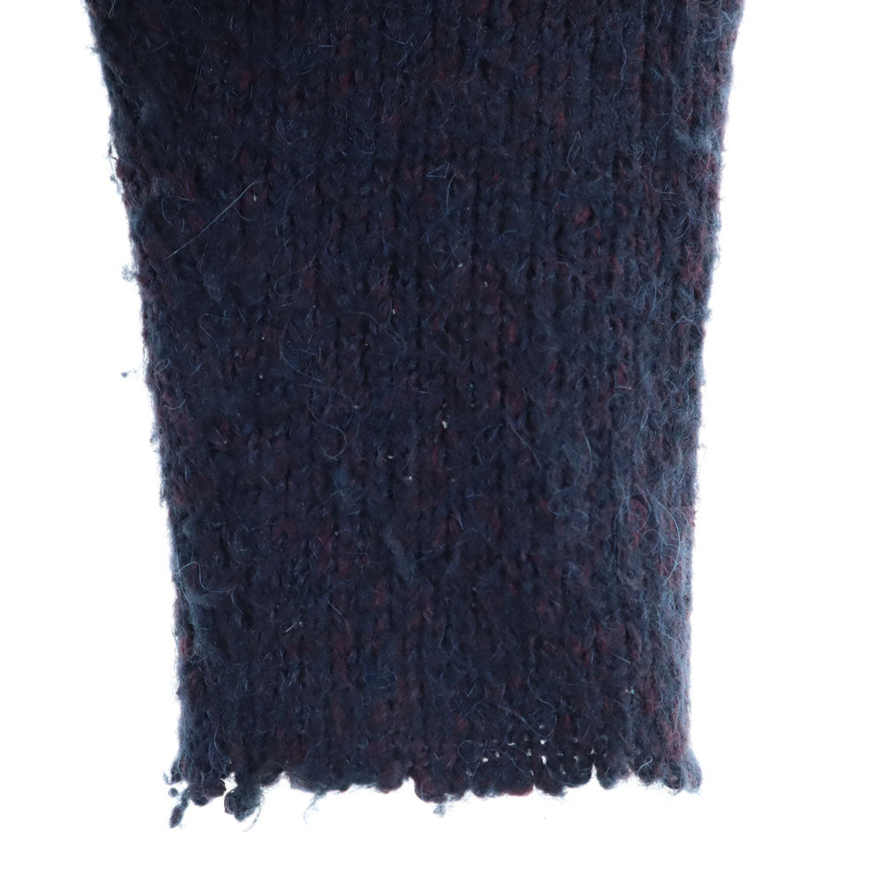 ブラディミアカラリーヴ ニットジャケット ネイビー カーディガン レディース