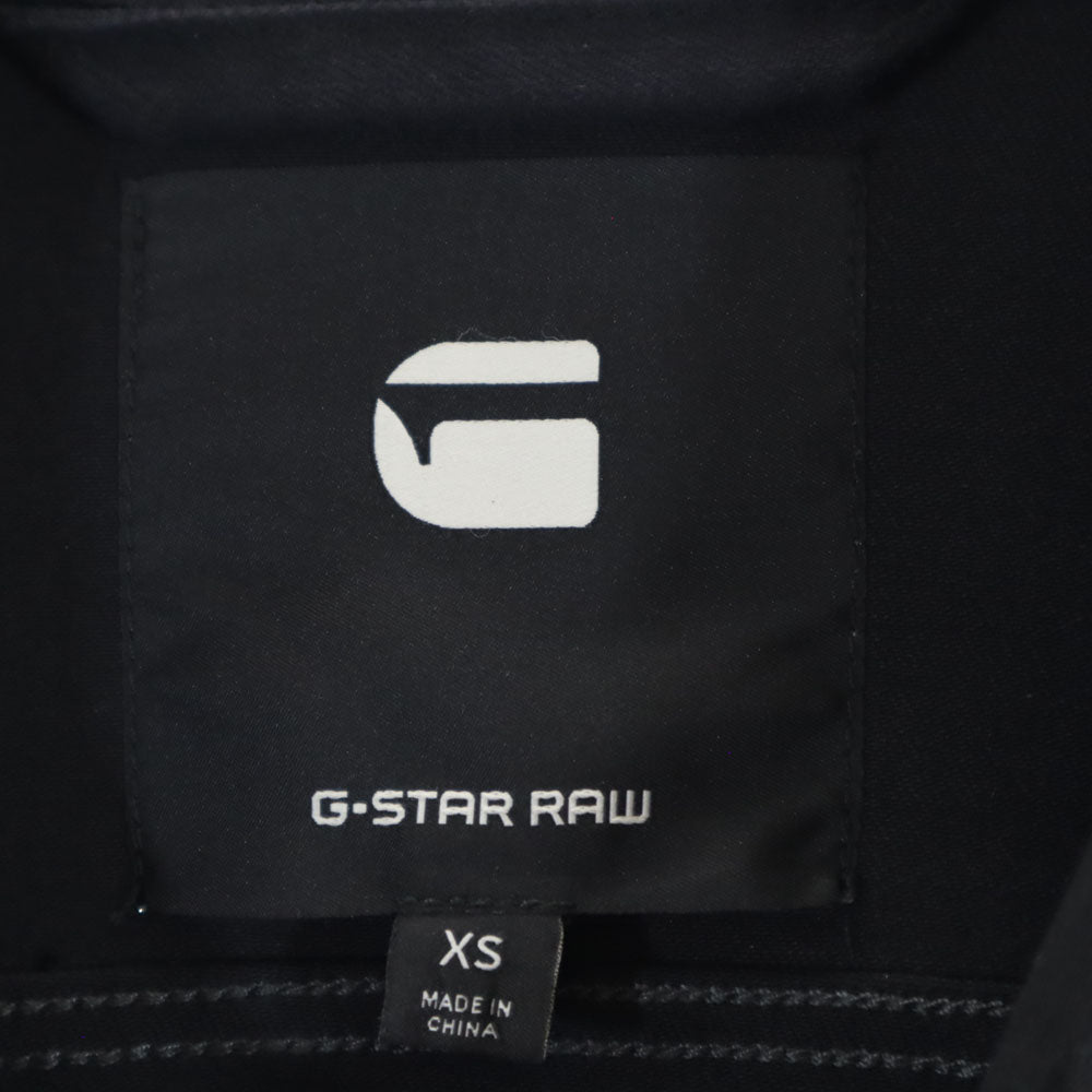 ジースターロゥ スリム ジャケット XS ブラック G-STAR RAW トラッカー VODAN 3D SLIM JACKET メンズ