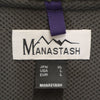 マナスタッシュ ボア フリースジャケット XL カーキ MANASTASH メンズ