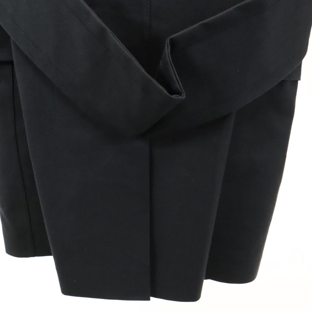 LOUIS VUITTON ルイヴィトン スコットランド製 マッキントッシュ トレンチコート 34 チャコールブラック カバー付き レディース