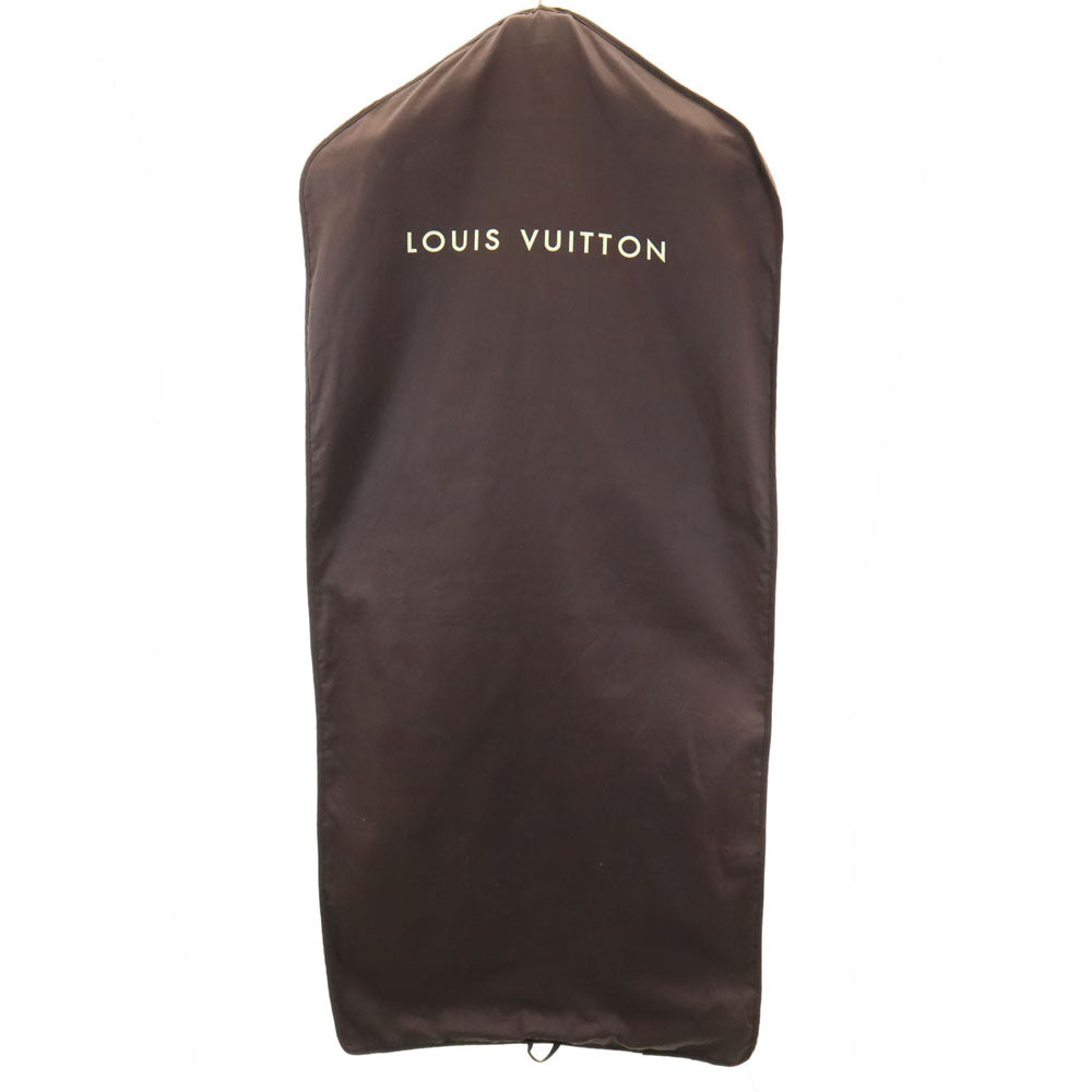 LOUIS VUITTON ルイヴィトン スコットランド製 マッキントッシュ トレンチコート 34 チャコールブラック カバー付き レディース