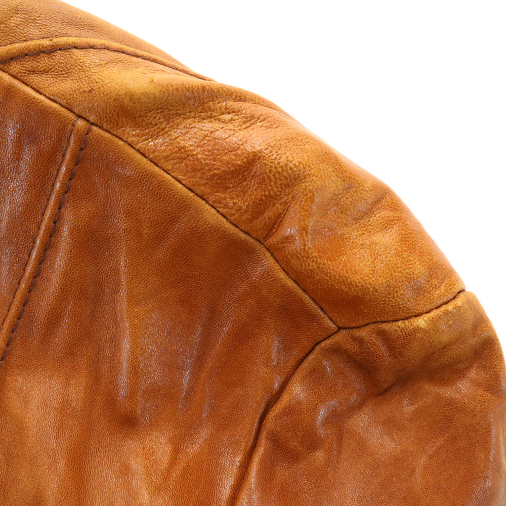 ヴァガボンド 60s 70s ヴィンテージ レザージャケット 42 ブラウン VAGABOND LEATHERS ブルゾン TALONジップ メンズ