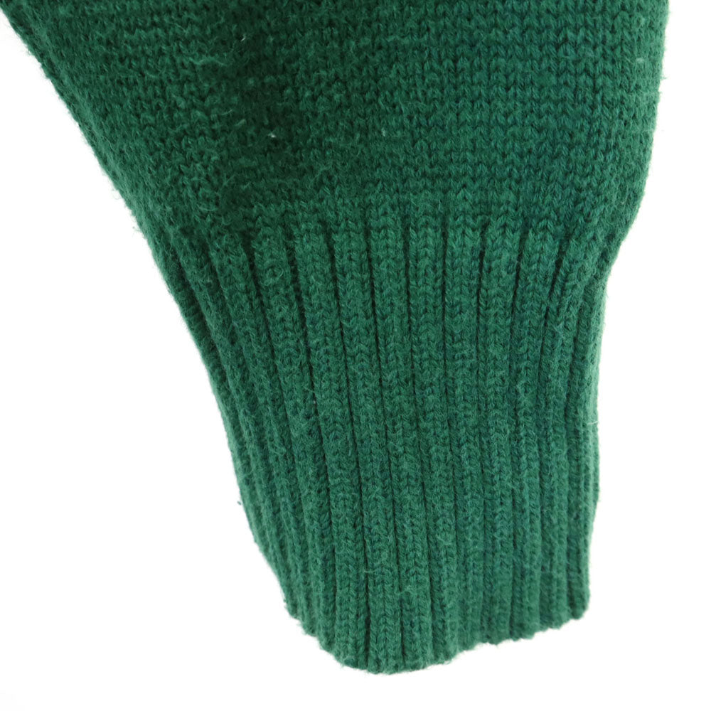 ami アミ ポルトガル製 長袖 セーター S グリーン ニット レディース