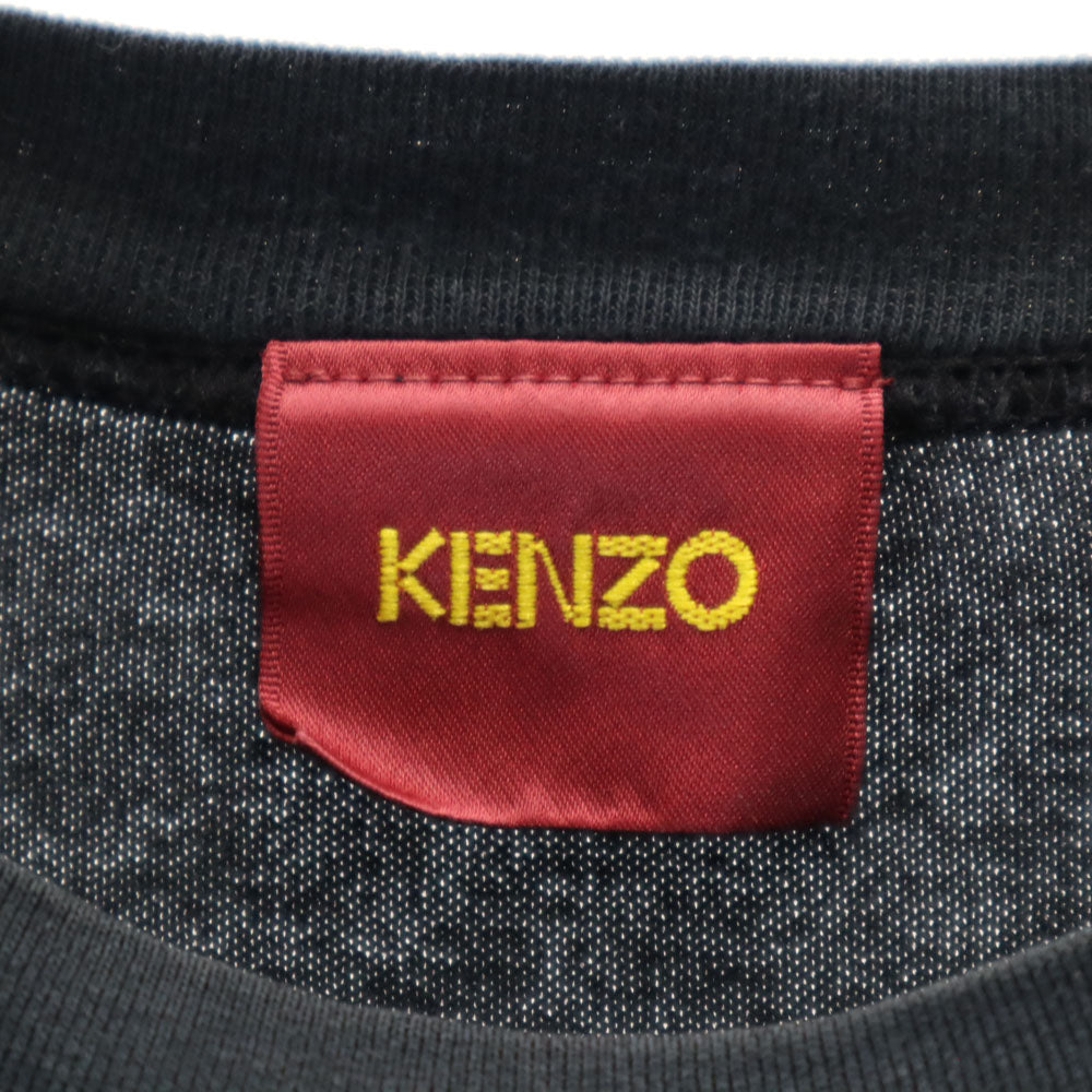 ケンゾー 日本製 半袖 Tシャツ M ブラック KENZO レディース